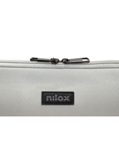 Nilox NXF1402 borsa per laptop 35,8 cm (14.1") Custodia a tasca Grigio