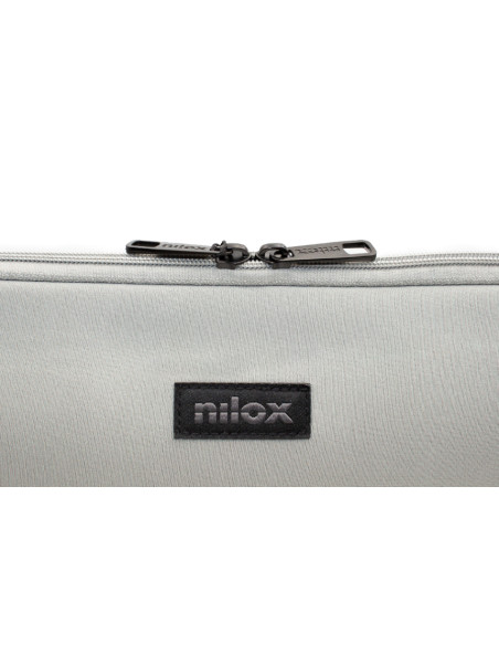 Nilox NXF1402 borsa per laptop 35,8 cm (14.1") Custodia a tasca Grigio
