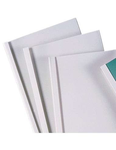 GBC Copertine per rilegatura termica Standard 1,5mm bianche(100)