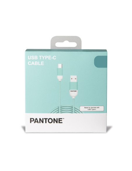 Celly PT-TC001-5L cavo USB USB 2.0 1,5 m USB A USB C Ciano