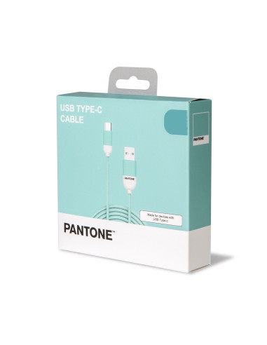 Celly PT-TC001-5L cavo USB USB 2.0 1,5 m USB A USB C Ciano