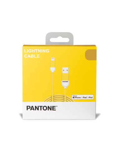 Celly PT-LCS001-5Y cavo per cellulare Giallo 1,5 m USB A Lightning
