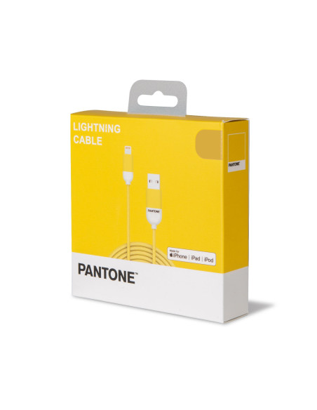 Celly PT-LCS001-5Y cavo per cellulare Giallo 1,5 m USB A Lightning