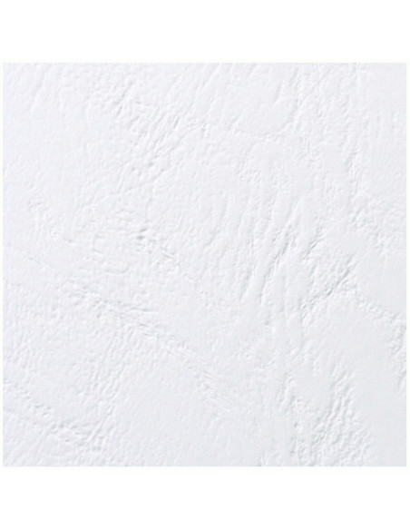 GBC Copertine rilegatura LeatherGrain 250 gsm bianche (100)