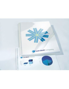 GBC Copertine rilegatura HiClear A4 PVC 150mic ultra trasp (100) 2