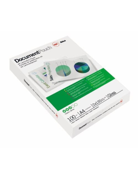 GBC Pouch per plastificazione documenti A4 2x80mic lucide (100)