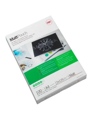 GBC Pouch per plastificazione opaca A4 2x125 micron (100)