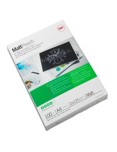 GBC Pouch per plastificazione opaca A4 2x125 micron (100)