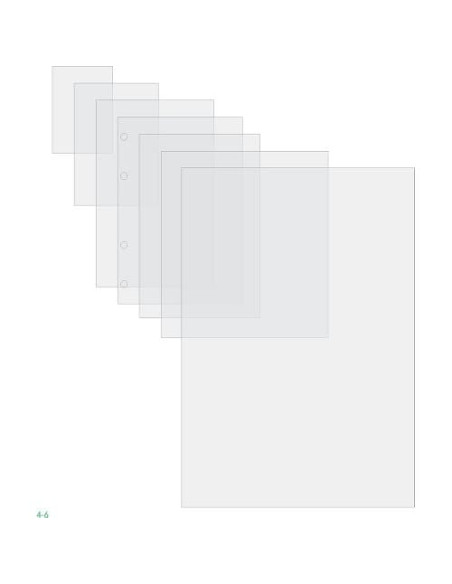 GBC Pouch per carta di credito 64x108 mm 2x125 mic lucide (100)