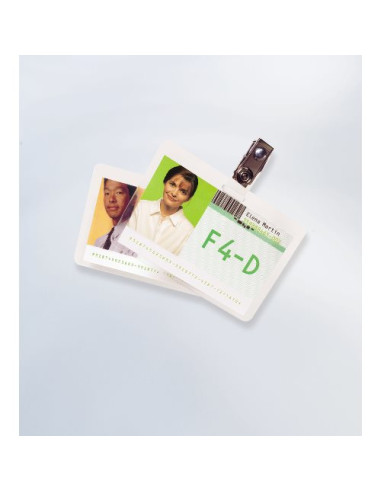 GBC Pouch per carta di credito 67x99 mm 2x125 mic lucide (100)