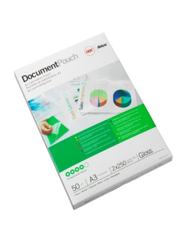 GBC Pouch per plastificazione documenti A3 2x250mic lucide (50)