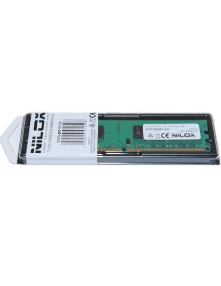 Nilox 2GB PC2-6400 memoria 1 x 2 GB DDR2 240-pin DIMM