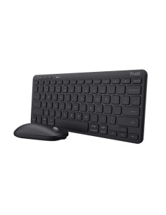 Trust Lyra tastiera Mouse incluso Ufficio RF senza fili + Bluetooth QWERTY Italiano Nero