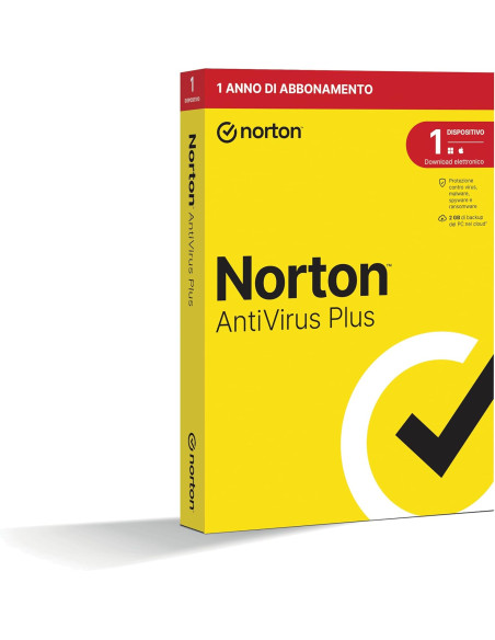 Norton Antivirus Plus 2026 Sicurezza antivirus ITA 1 licenza/e 1 anno/i