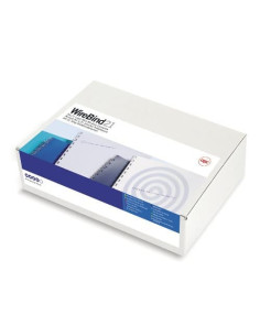 GBC Spirali metalliche MultiBind argento 6 mm (100) 2