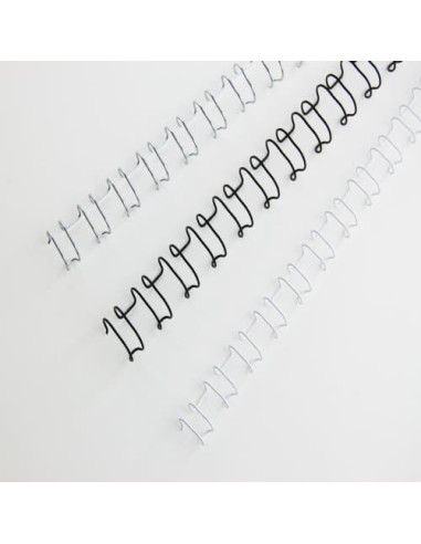 GBC Spirali metalliche MultiBind argento 8 mm (100)