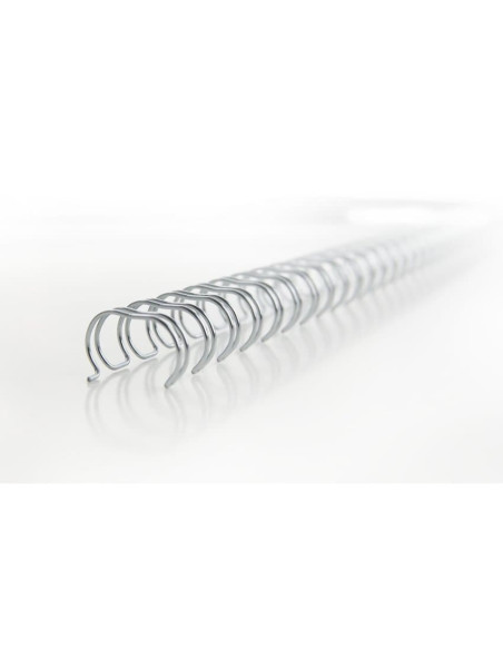 GBC Spirali metalliche WireBind bianche 8 mm (100)