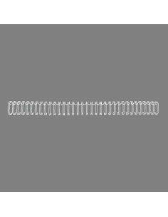 GBC Spirali metalliche WireBind bianche 9.5 mm (100) 2