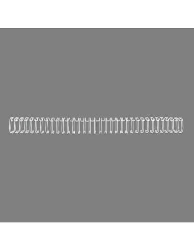 GBC Spirali metalliche WireBind bianche 9.5 mm (100)
