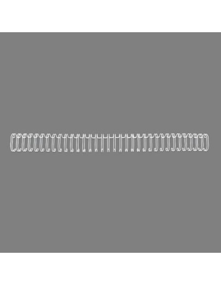 GBC Spirali metalliche WireBind bianche 9.5 mm (100)