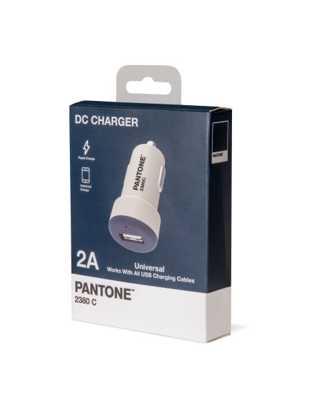 Celly PT-DC1USBN Caricabatterie per dispositivi mobili Universale Nero, Bianco Accendisigari Auto