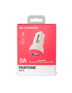 Celly PT-DC1USBP Caricabatterie per dispositivi mobili Universale Rosa, Bianco Accendisigari Auto 2