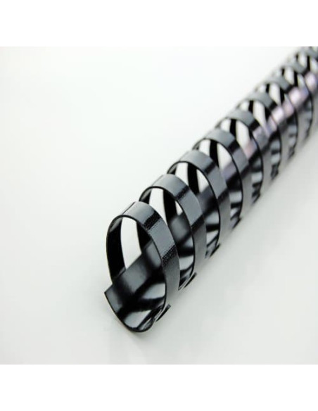 GBC Anelli plastici CombBind neri 14 mm (100)