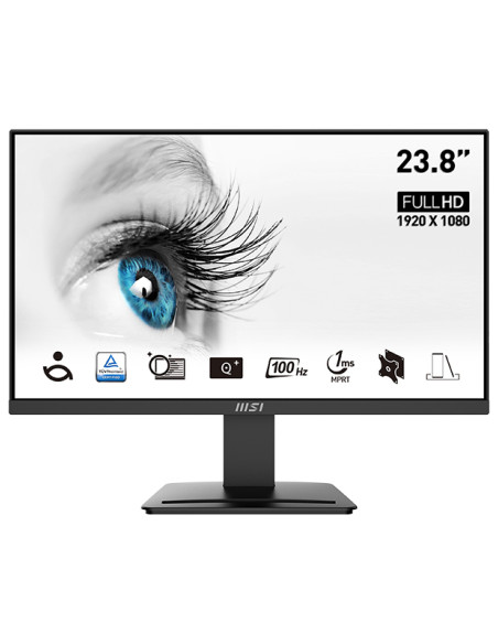 MSI Pro MP2412 Monitor PC 60,5 cm (23.8") 1920 x 1080 Pixel Full HD LCD Nero