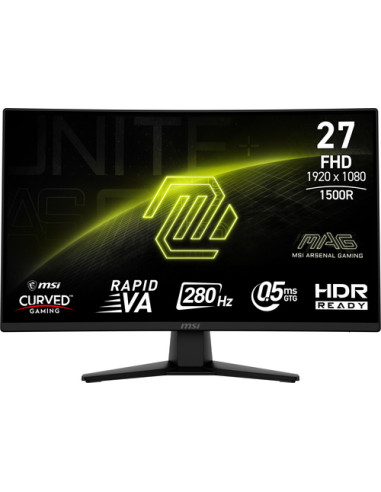 MSI MAG 274CXF Monitor PC 68,6 cm (27") 1920 x 1080 Pixel Full HD Nero