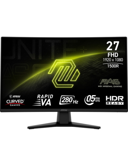 MSI MAG 274CXF Monitor PC 68,6 cm (27") 1920 x 1080 Pixel Full HD Nero