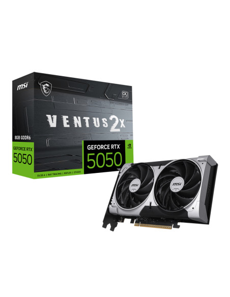 MSI GEFORCE RTX 5050 8G VENTUS 2X OC scheda video NVIDIA 8 GB GDDR6