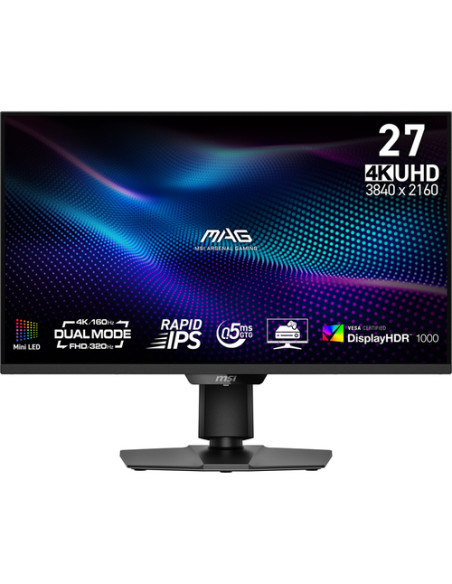 MSI MAG 274UPDF E16M Monitor PC 68,6 cm (27") 3840 x 2160 Pixel 4K Ultra HD LED Nero