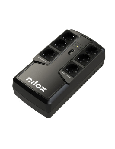 Nilox NXGCLIO8501X5V2 gruppo di continuità (UPS) A linea interattiva 0,85 kVA 595 W 6 presa(e) AC