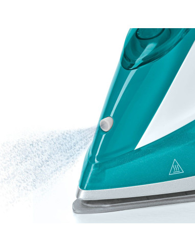 Polti Vaporella Quick & Slide QS210 Ferro a vapore Alluminio 2400 W Verde, Bianco