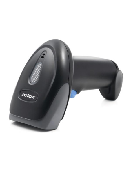 Nilox NXSC2D lettore di codici a barre Lettore di codici a barre portatile 1D/2D Laser Nero