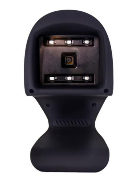 Nilox NX-CSM-2DUNL lettore di codici a barre Lettore di codici a barre portatile 1D/2D CMOS Nero