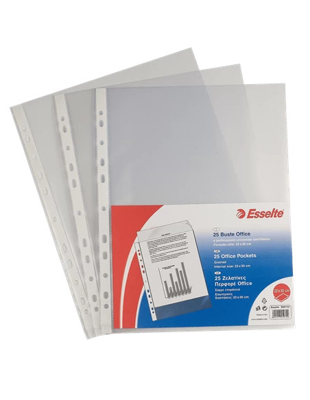 Esselte 391097100 foglio di protezione A4 Polipropilene (PP) 100 pz