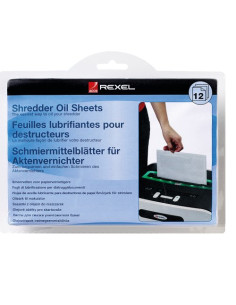 Rexel Fogli lubrificanti per distruggidocumenti (20) 2