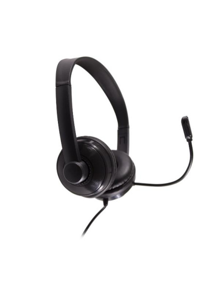 Nilox ACOUSTIC USB HEADPHONE Cuffie Cablato In-ear Nero, Grigio