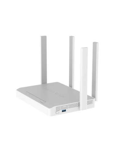 Keenetic Hero 4G+ Modem router Wi-Fi 6 mesh 4G+ AX1800 con smart switch Gigabit a 4 porte e porta USB 3.0