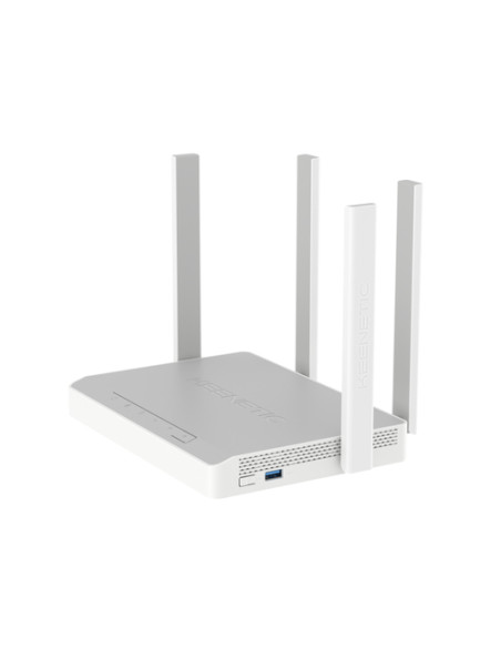 Keenetic Hero 4G+ Modem router Wi-Fi 6 mesh 4G+ AX1800 con smart switch Gigabit a 4 porte e porta USB 3.0