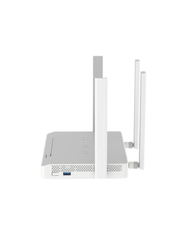 Keenetic Hero 4G+ Modem router Wi-Fi 6 mesh 4G+ AX1800 con smart switch Gigabit a 4 porte e porta USB 3.0