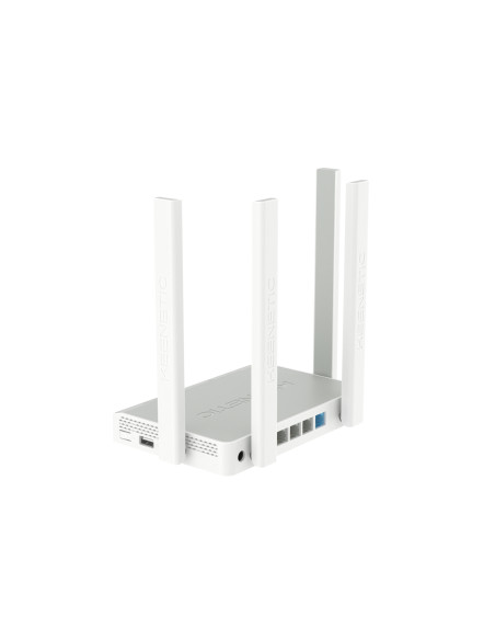 Keenetic Skipper Router Wi-Fi 5 mesh AC1200 con smart switch Gigabit a 4 porte e porta USB