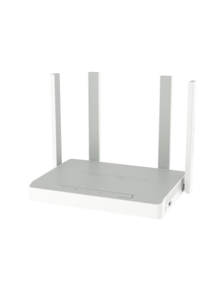 Keenetic Hopper Router Wi-Fi 6 mesh AX1800 con smart switch Gigabit a 4 porte e porta USB 3.0