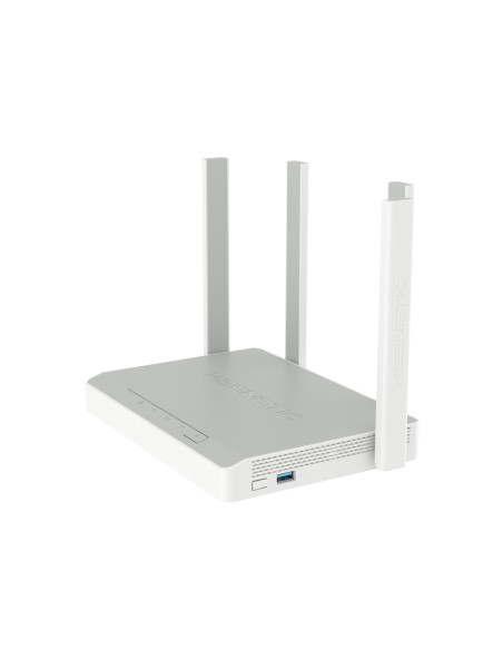 Keenetic Hopper Router Wi-Fi 6 mesh AX1800 con smart switch Gigabit a 4 porte e porta USB 3.0