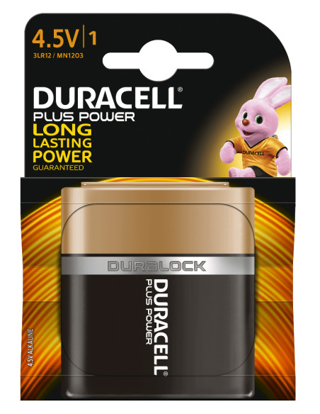 Duracell 4.5V Plus Power Batteria monouso Alcalino
