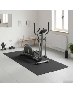 Tappetino di Protezione Sportiva Nero 180 x 75 x 0,6 cm PVC