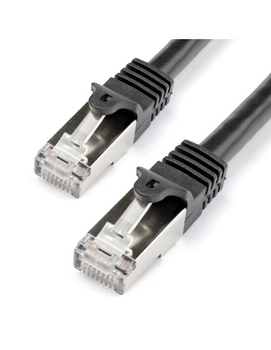 StarTech.com N6SPAT1MBK cavo di rete Nero 1 m Cat6 SF/UTP (S-FTP)