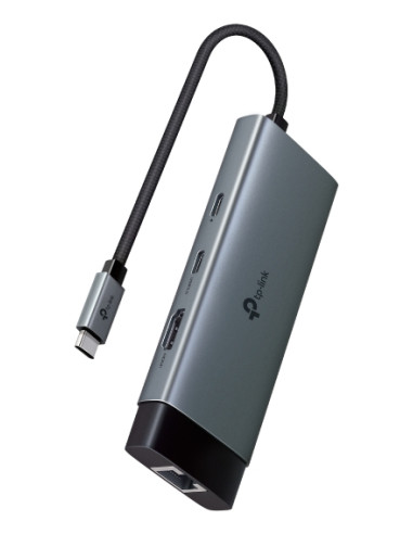 TP-Link UH6120C hub di interfaccia USB tipo-C Grigio