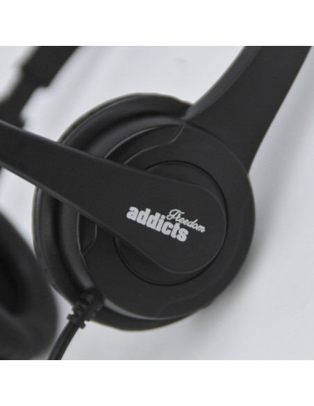 NGS VOX505 USB Auricolare Cablato A Padiglione Gaming Nero